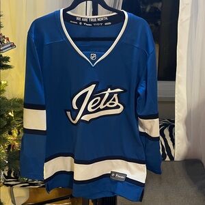 Fanatics Blue Jets Hockey Jersey